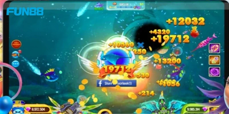 Bắn cá FUN88 Cơ hội kiếm thưởng cực khủng tại bắn cá FUN88