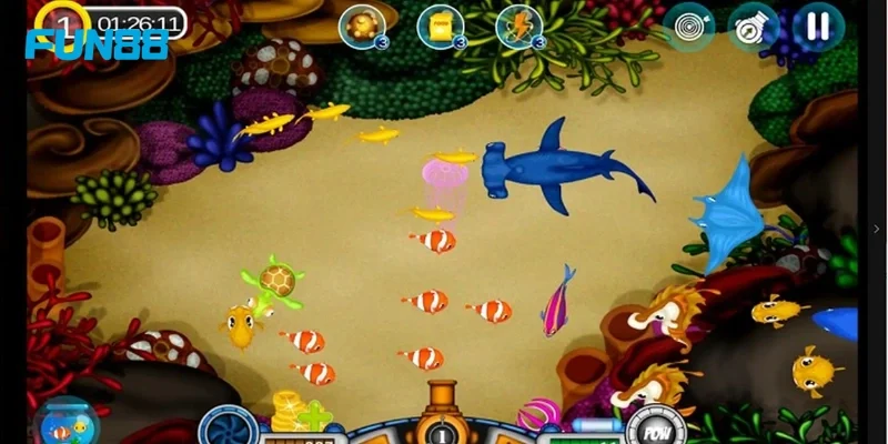 Bắn cá FUN88 Săn cá thỏa thích với đồ họa sống động